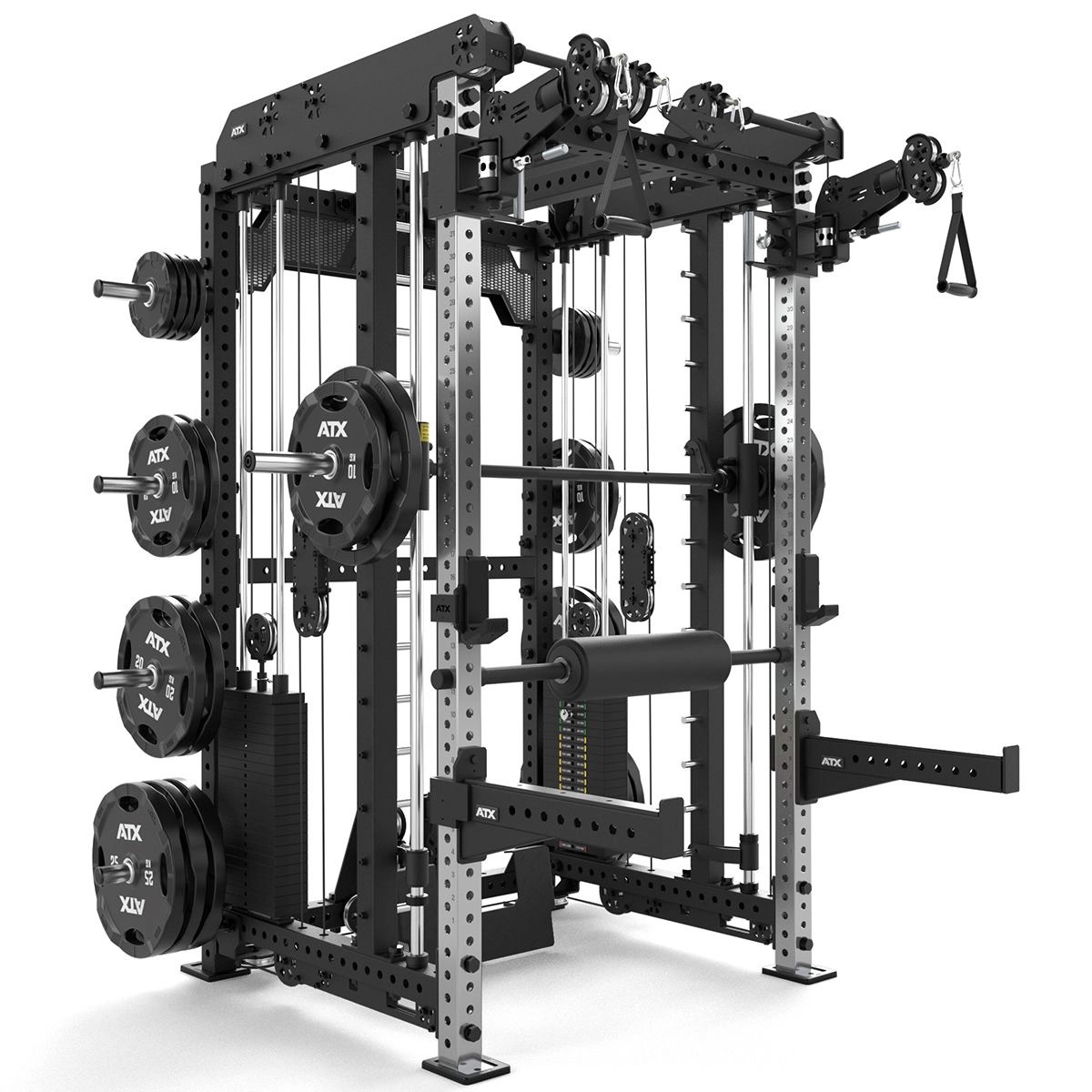 Image for ATX Multi Pull Smith Rack MPHR-780 Black from ATXFitness