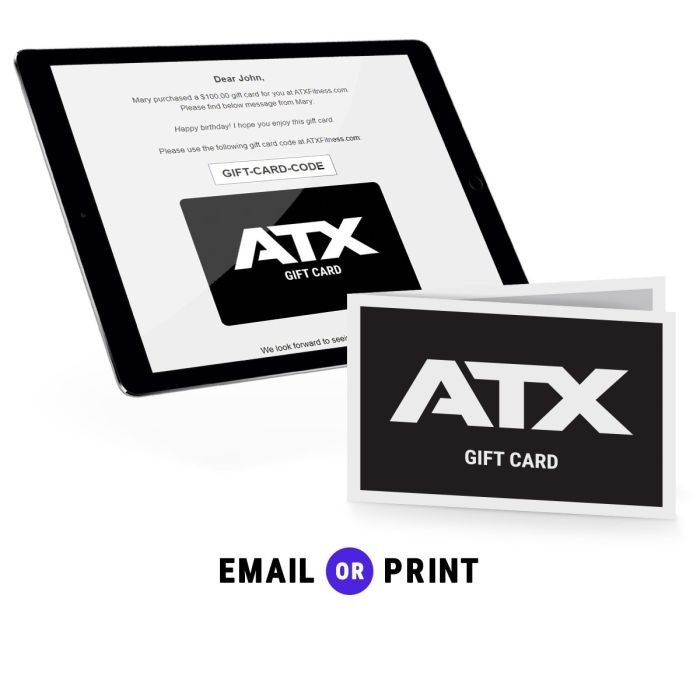 Image for Gift Card from ATXFitness Image for Gift Card from ATXFitness