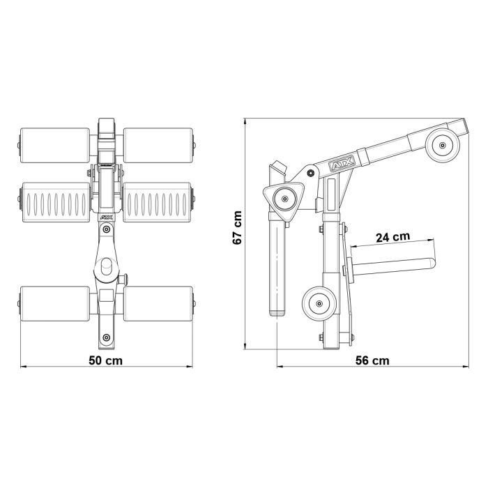 Image for ATX Leg Lift Option 2.0 from ATXFitness Image for ATX Leg Lift Option 2.0 from ATXFitness