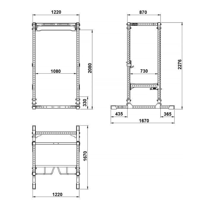 ATX Power Rack PRX-780 - ATX Fitness