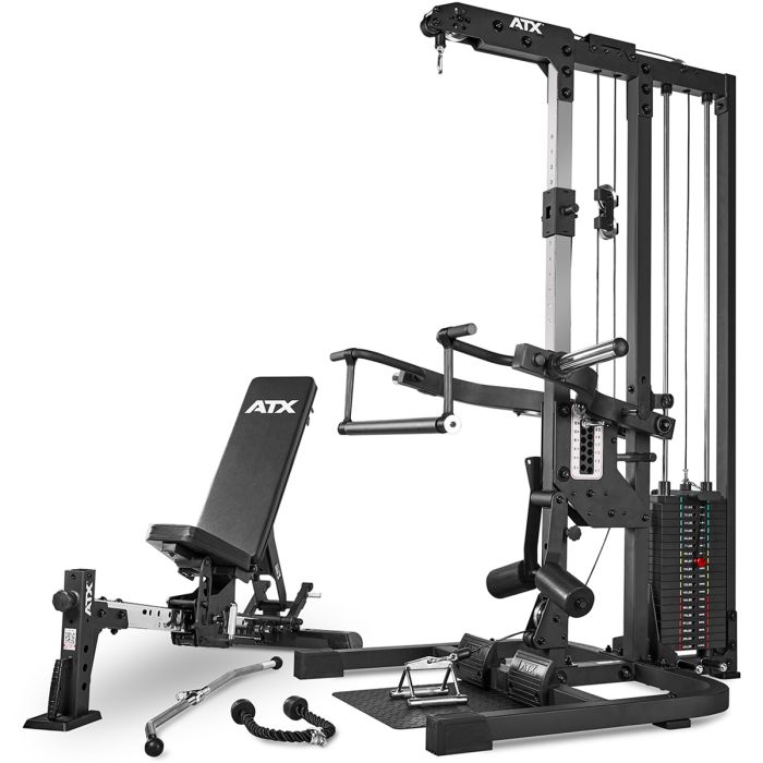 Image for ATX Triplex Workout Station WSX-680 met Gewichtstapel Matte black from ATXFitness Image for ATX Triplex Workout Station WSX-680 met Gewichtstapel Matte black from ATXFitness