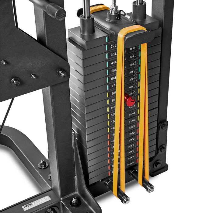 Image for ATX Triplex Workout Station WSX-680 met Gewichtstapel Matte black from ATXFitness Image for ATX Triplex Workout Station WSX-680 met Gewichtstapel Matte black from ATXFitness