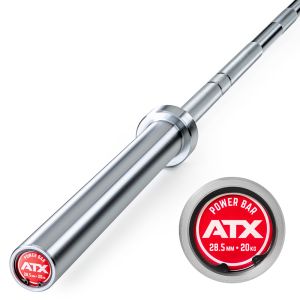  ATX® Power Bar - Chrom - MK + 700 kg - Federstahl (Hantelstangen)