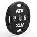 ATX® Polyurethan 4-Grip Hantelscheibe 50 mm - Gewicht 25 kg