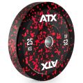 ATX® Color Splash Bumper Plate - 25 kg - red