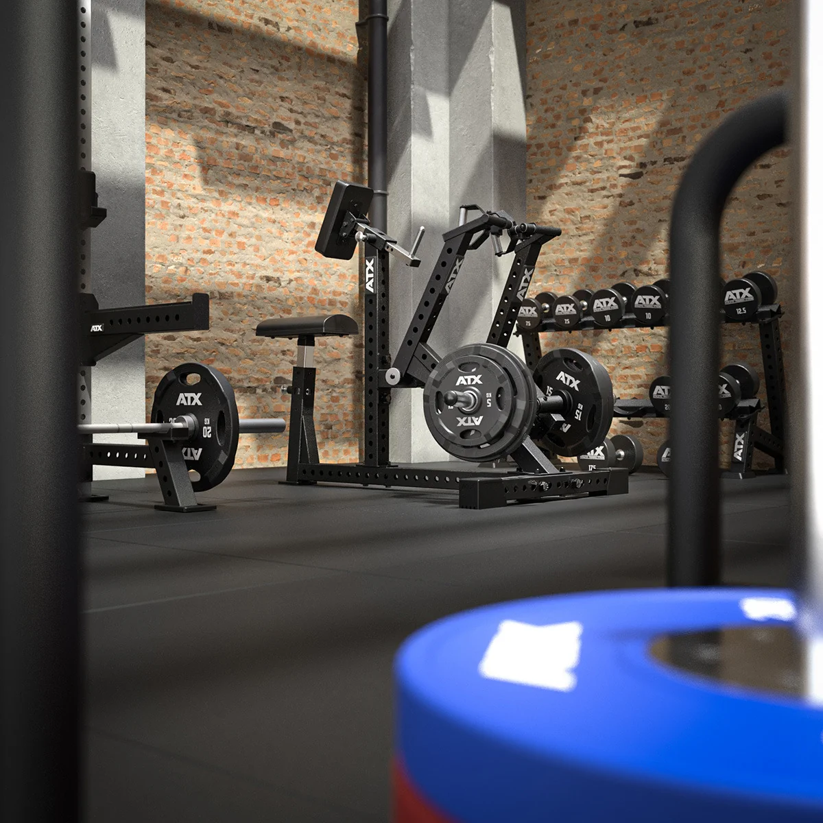 ATX Back Contractor Row Machine RMX-760