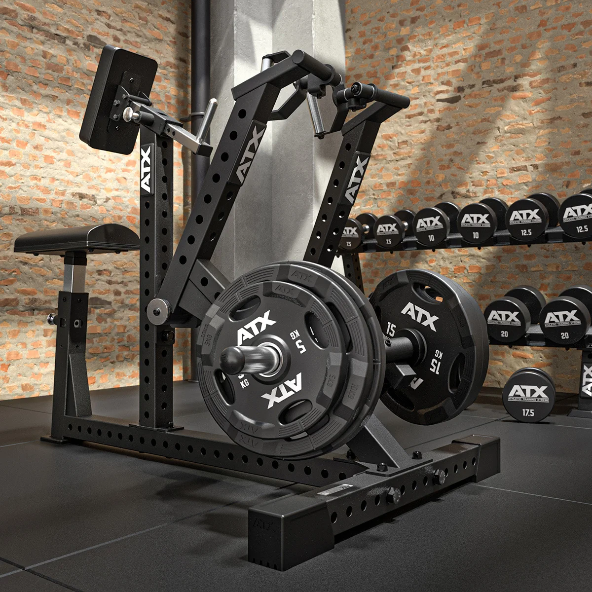 ATX Back Contractor Row Machine RMX-760