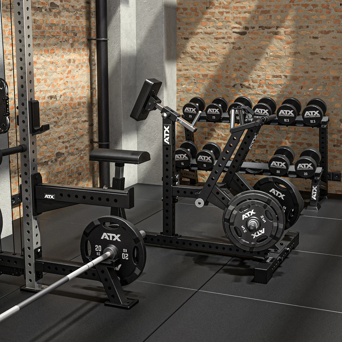 ATX Back Contractor Row Machine RMX-760